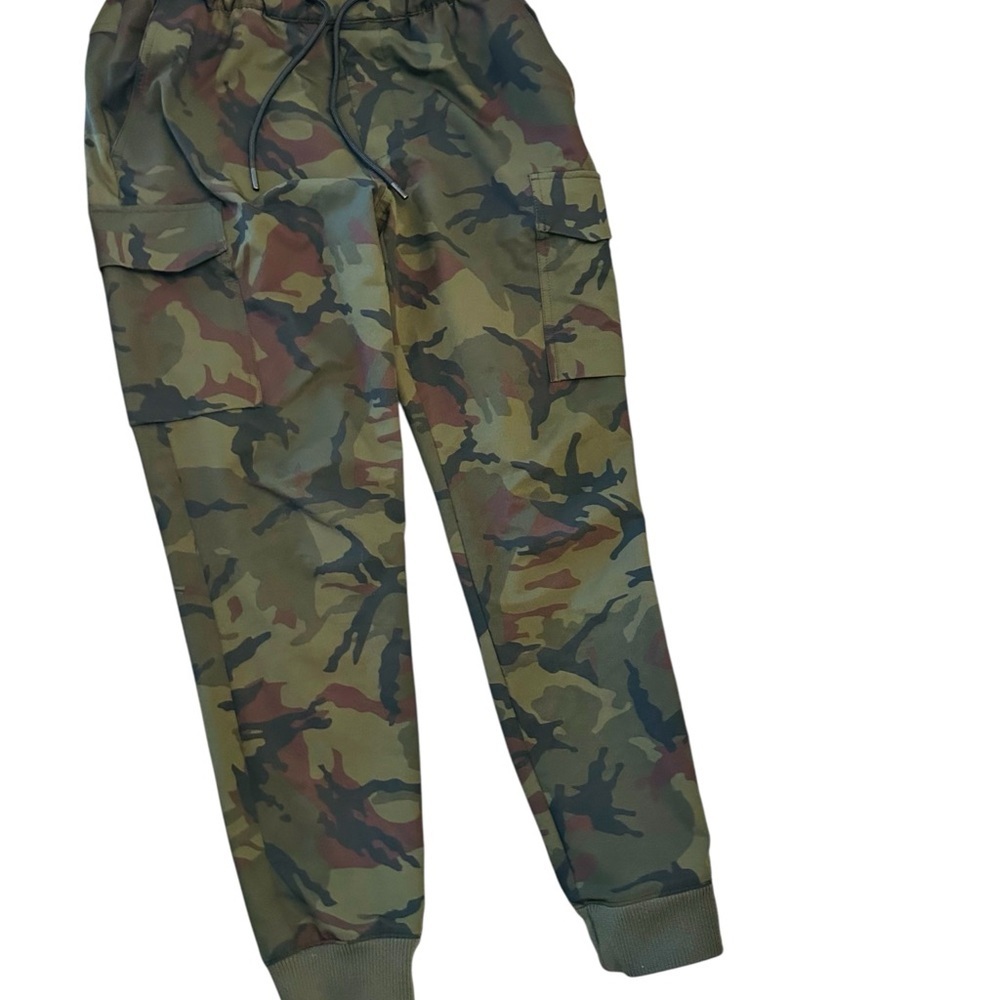 Old Navy Bundle Grey Athletic Shorts & Camouflage Cargo Joggers Mens Small - Picture 3 of 13